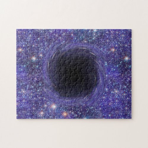 Black Hole Cool Cosmic Outer Space Galaxy Stars Jigsaw Puzzle
