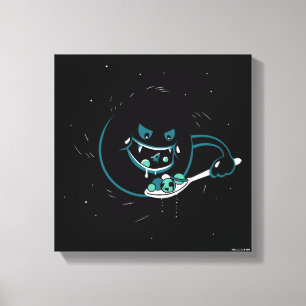Black Hole Devours Canvas Print