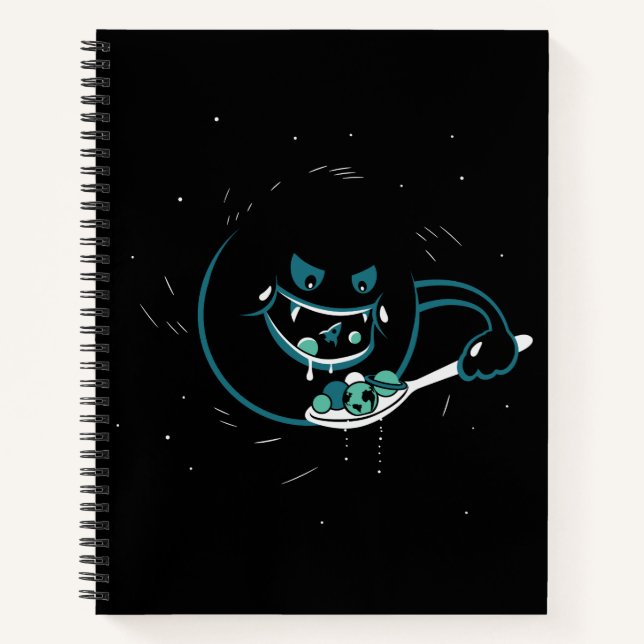 Black Hole Devours Notebook (Front)