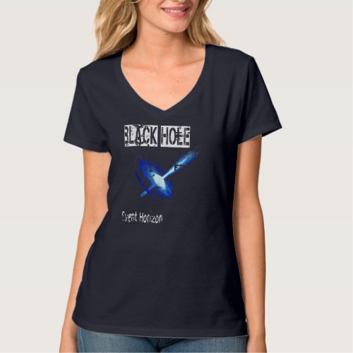 Black Hole Event Horizon T_Shirt