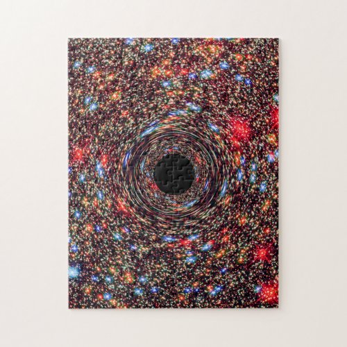 Black Hole Extraterrestial Outer Space Jigsaw Puzzle