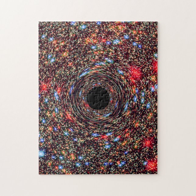 Black Hole Extraterrestial Outer Space Jigsaw Puzzle (Vertical)