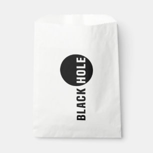 Black Hole Favor Bag