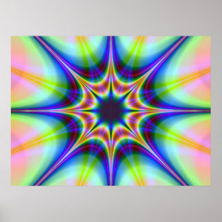 Black Hole Hypnotic Poster