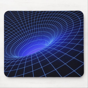 Black hole illusion mouse pad