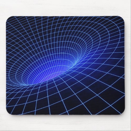 Black hole illusion mouse pad