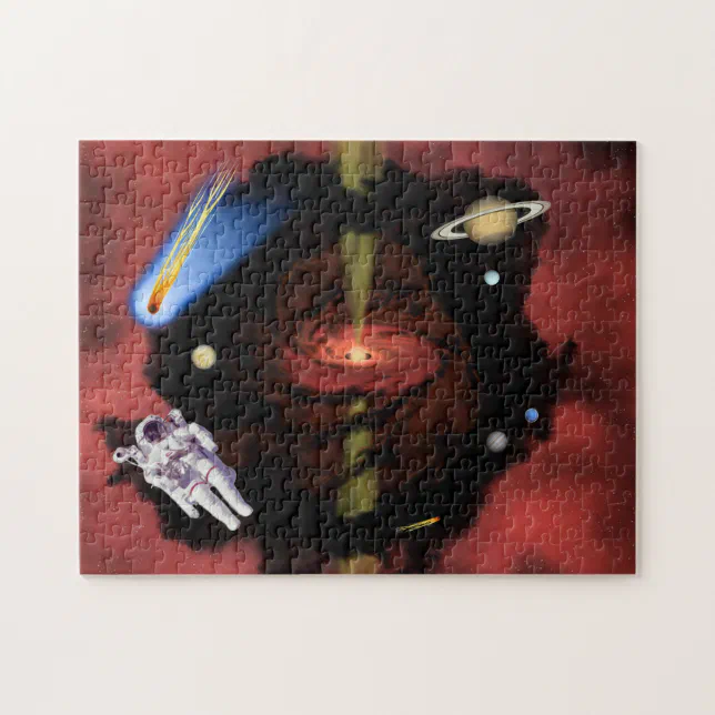 Black Hole Jigsaw Puzzle | Zazzle