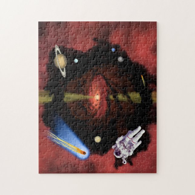 Black Hole Jigsaw Puzzle | Zazzle