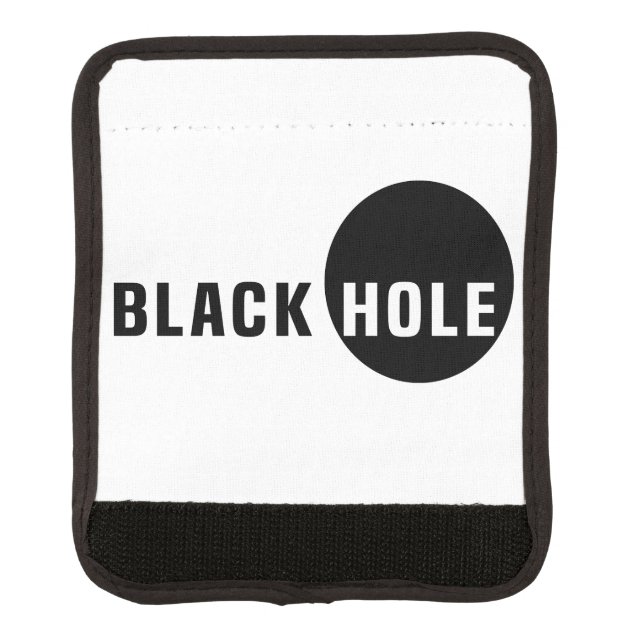 Black Hole Luggage Handle Wrap (Front)