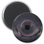 Black Hole Milky Way Magnet at Zazzle