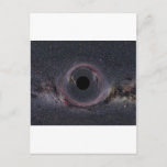 Black Hole Milky Way Postcard at Zazzle