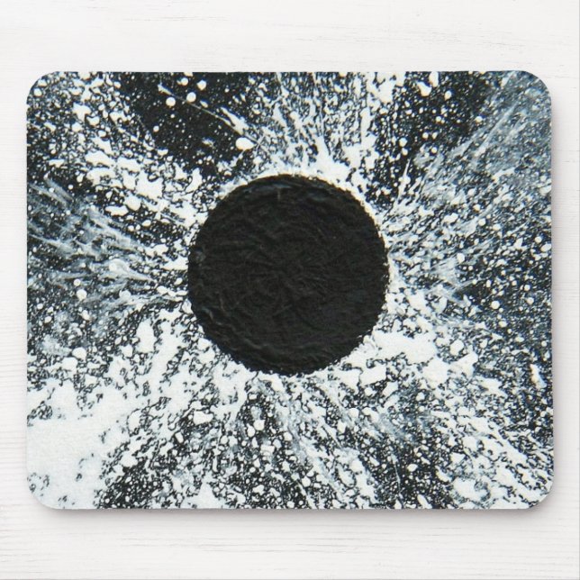 Black Hole Mouse Pad (Front)