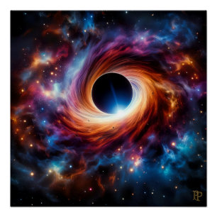 Black Hole Nebula Poster