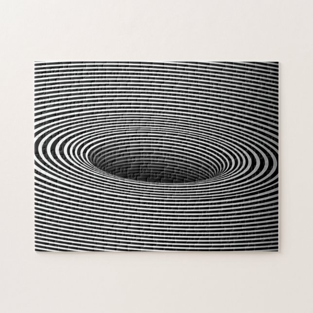 Black Hole | Optical Illusion Jigsaw Puzzle (Horizontal)