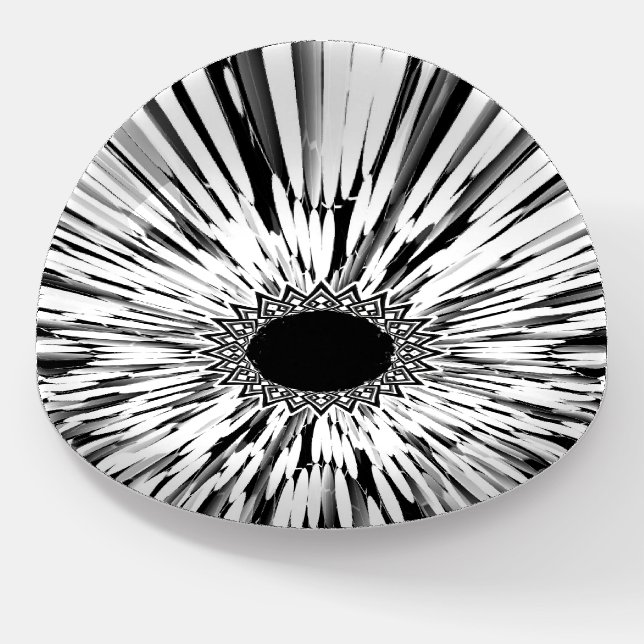 Black hole paperweight (Angled)