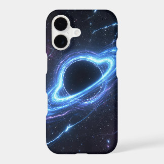 Black Hole Phone Case | Electric Blue Cosmic