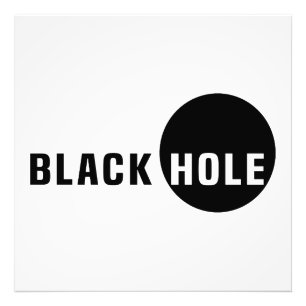 Black Hole Photo Print