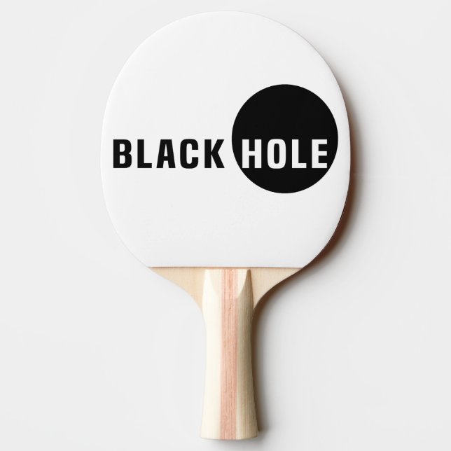 Black Hole Ping-Pong Paddle (Back)