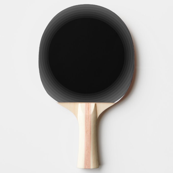 black ping pong table