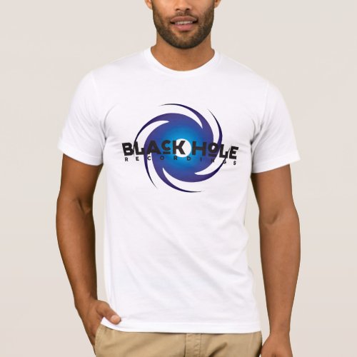 Black Hole Recordings Basic Blue T_Shirt