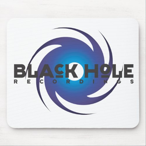 Black Hole Recordings Blue Mousepad