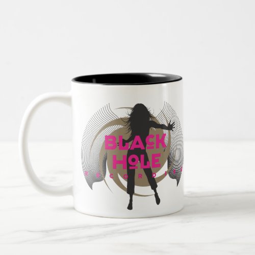 Black Hole Recordings Gold Mug