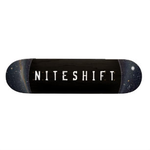 "Black Hole" Skateboard by Niteshift Deck