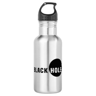 Black Hole Stainless Steel Water Bottle