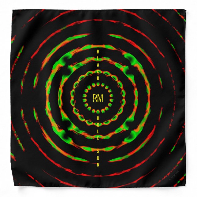 Black Hole Sun Bandana (Front)