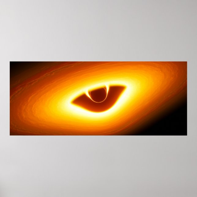 Black Hole - The Ultimate Cosmic Phenomenon Poster (Front)