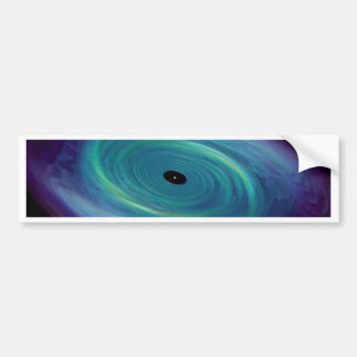 Black Hole Tie Bumper Sticker