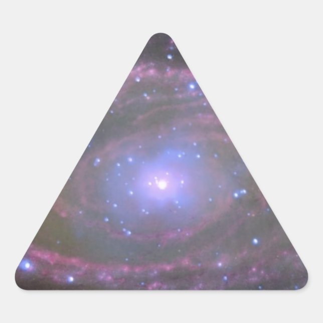 Black hole triangle sticker (Front)