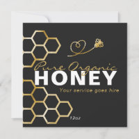 Black Honey Beed Honeycomb Product Care Insert 