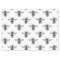 Black Honey Bees on White Decoupage