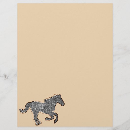 black horse (Front)