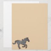 black horse (Front/Back)