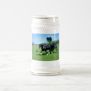 Black horse and trap beer stein