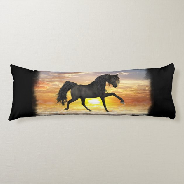horse body pillow cover