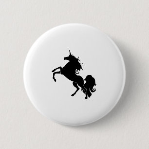 Black Horse Button