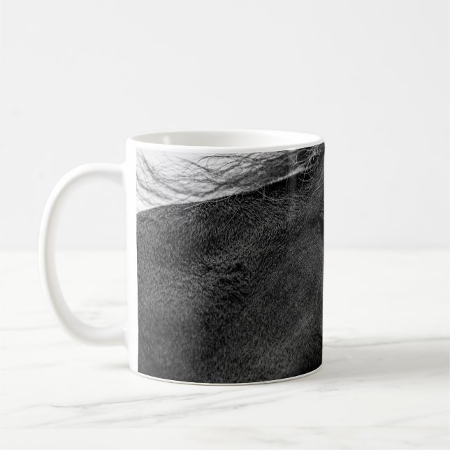 BLACK HORSE COFFEE MUG (Left)