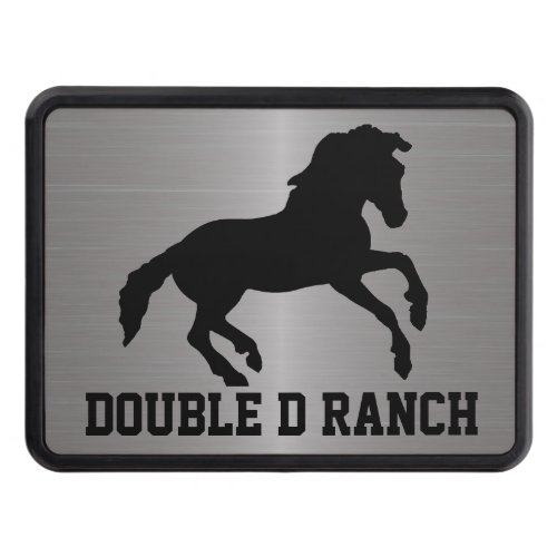 Black Horse Custom Trailer Hitch cover