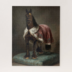 Black Horse Friesian - Poster Jigsaw Puzzle