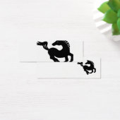 Black horse galloping (Desk)