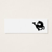 Black horse galloping (Back)