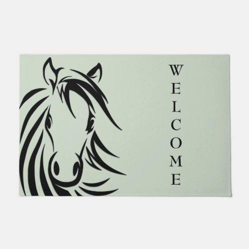 Black Horse Head Green