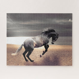 Black Horse Jigsaw Puzzle