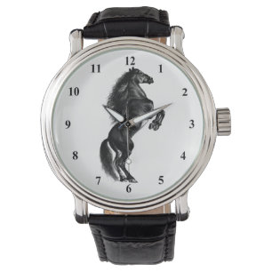 Black Horse Men's Watches