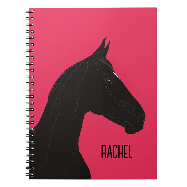 Black Horse Notebook (Front)
