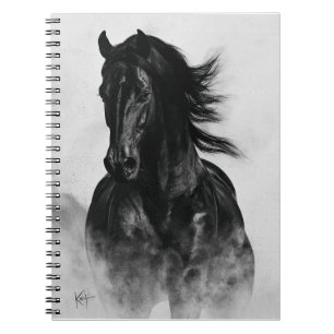 Black horse notebook