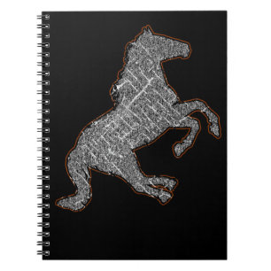 black horse notebook